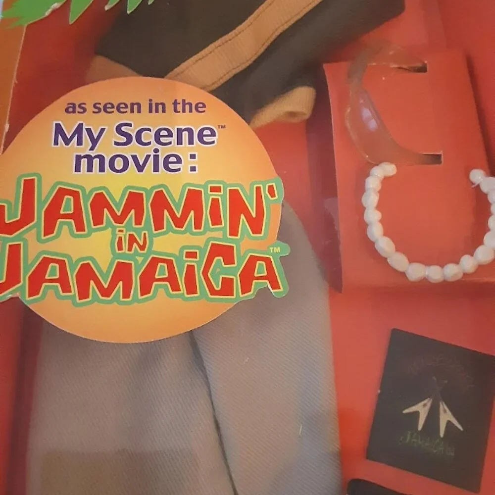 My Scene - Jammin Jamaica Boy Doll Outfits (2) New in box
